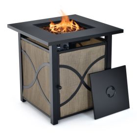 40,000 BTU Portable LP Gas Propane Fire Pit Table