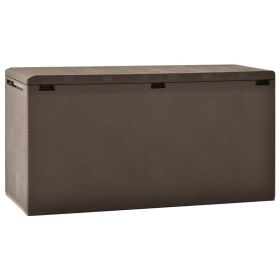 Garden Storage Box Brown 44.9"x18.5"x23.6"