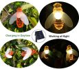 Honey Bee Shaped Waterproof Solar String Fairy Lights